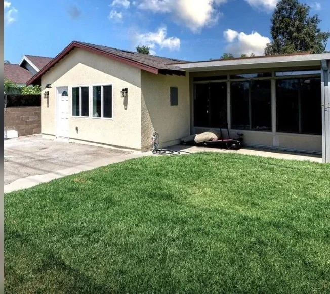 Example ADU exterior finish, representative style for the Tampa Bay area