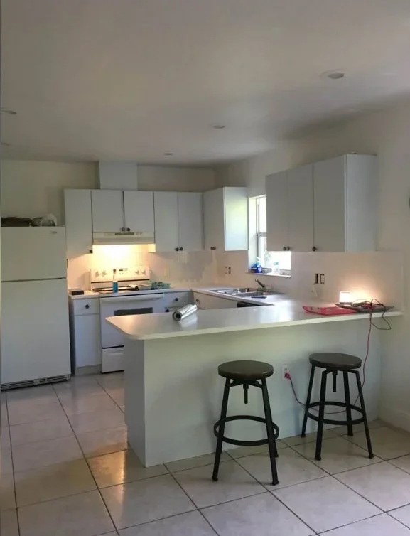 Example ADU interior finish, representative style for Palm Beach County